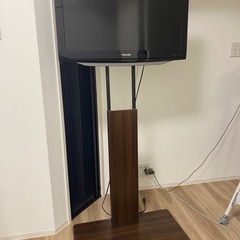 LED REGZA 32AE1 [32インチ]＋壁寄せテレビスタンド ハイタイプ