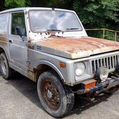 ジムニー ツーストsj30 部品取り車 書付き実働 