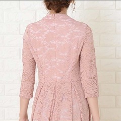 くすみピンク　お呼ばれ用ドレス👗の画像
