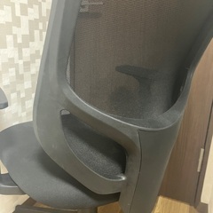 無印良品　ワーキングアームチェア　背メッシュの画像