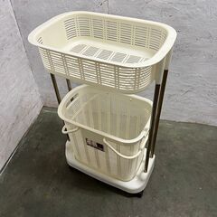 【ジモティ限定特価】 ランドリーバスケット ヴィブランドリー 2...