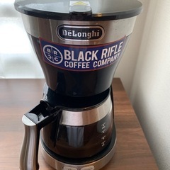デロンギ　DeLonghi. ドリップコーヒーメーカー　黒色の画像