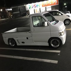 アクティ ha7 エアロ サイド リア
