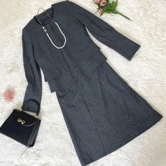 入学式 卒業式NOUQUE ワンピース＋ノーカラージャケットのセットアップスーツの画像