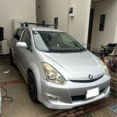 トヨタウイッシュANE11 6人乗り　車検R7年6月　ナビ後席モ...