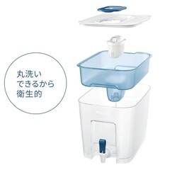 BRITA浄水器ポット型(カートリッジ1つ付き)の画像