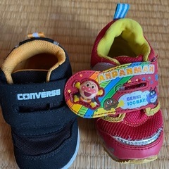 アンパンマン　コンバース　まとめ　キッズシューズ 13.5cmの画像