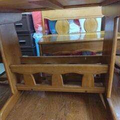 〈お譲り先決まっています〉ダイニングテーブルセットあげますの画像