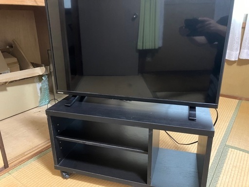 値下げ！美品！TOSHIBA 液晶テレビ REGZA 32S24 ラック台