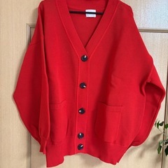 【決定しました】新品未使用品‼️カーディガン(レッド)