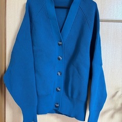 【決定しました】最終値下げ‼️新品未使用品‼️カーディガン(ブルー)