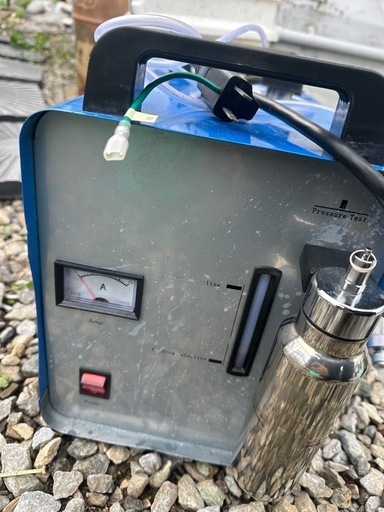 水溶接機  研磨機