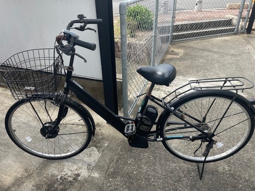 ジャンク品。電動アシスト自転車26インチ。