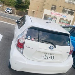 トヨタアクア2013車検8/2の画像