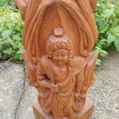 大日不動明王坐像 44cm ×20cm