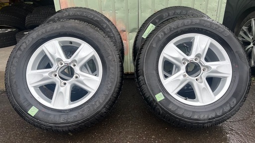 ランクル用18インチタイヤアルミセット4本