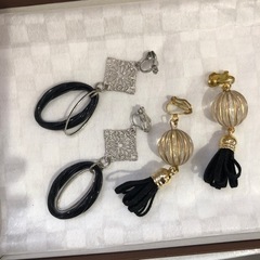 在庫処分中　手作りイヤリングの画像