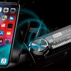 カシムラ BluetoothFMトランスミッターEQ AUX MP3プレーヤー付 KDー217 ブラックの画像