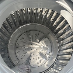 【無料でお譲りします】縦型洗濯機　ハイアール　2017年製の画像