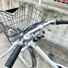 6段変速 26インチ 中古 自転車 シティサイクル 買取 仙台 ホワイトの画像