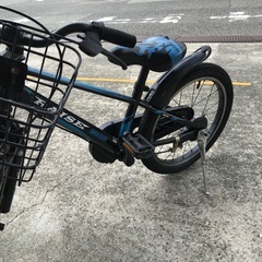 RAISE 幼児用　自転車　 ブラック/ブルー 前カゴ付き！引き取り希望！ RAISE 幼児用自転車 ブラック/ブルー 前カゴ付き！引き取り希望！