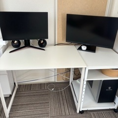pcデスク＋サイドテーブル