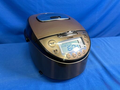 【動作保証あり】TIGER タイガー 2021年 JKT-P100 5.5合炊き IH炊飯器【管理KRK993】