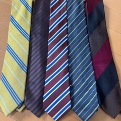 美品ネクタイ5本セット