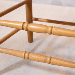 AUNT STELLA'S(アントステラ)のラダーバックチェアー 2脚セットです。アッシュ材フレームと座面にはラッシュ(井草)を使用したアメリカンカントリーのダイニングチェアーです♪の画像