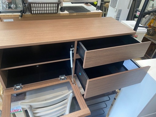 ニトリ テレビ台 幅100 ミドルブラウン 中古 家具 仙台 買取 ローボード(GA102 100 WW)