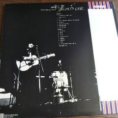 アリス・セカンド・ライブ レコードの画像