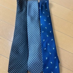 シミ少し有ネクタイ3本セット