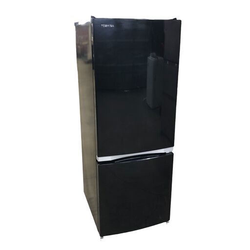 SR9121 東芝 TOSHIBA 2ドア ノンフロン冷凍冷蔵庫 153L GR-M15BS(K) 2017年製 石狩市