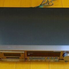 Victor製カセットデッキ　ＴＤ－Ｒ６３１ＧＭ (ガンメタリック色)  動作OK 程度上 簡易整備済みの画像