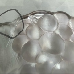 HOYAクリスタル  ピオーネ　盛皿　未使用　保管品の画像
