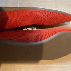 GUフラットシューズ［オレンジL size］の画像