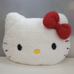 （Y：ヤ④） ★未使用★ ハローキティ フェイスクッション サン...