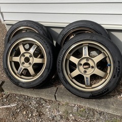 RAYS TE37 5.5J＋45  15インチ