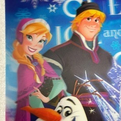 下敷き　デスクパッド　Desk pad アナと雪の女王　ホログラム　B5サイズの画像