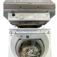 NO.1848《現状品でのお渡し》【2021年製】Panasonic 全自動洗濯機 NA-FA110K5 11kg 生活家電 家電 中古の画像