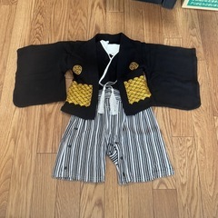 袴風ロンパース