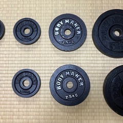 BODYMAKERバーベル･ダンベルセットの画像