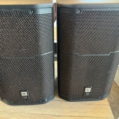 スピーカー、ミキサー、アンプセット