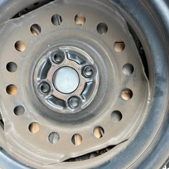 スバル　14×4 1/2J   スチール　鉄チン　の画像