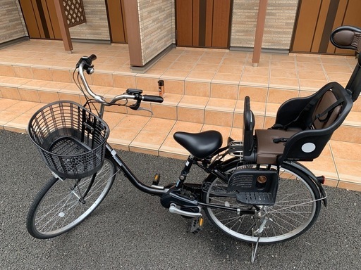 【最終値下げ!!】Panasonic 電動自転車【使用歴浅、チャイルドシート、自転車カバー付き】
