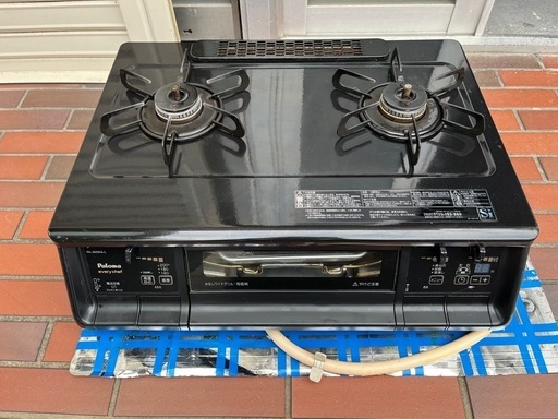 ★ガスコンロ (ガステーブル) パロマ PA-360WA-L ガス用 (LPG) 左大バーナー