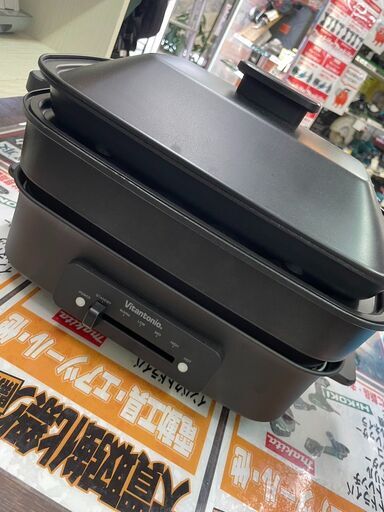 ホットプレートVitantonioVHP-102020年製付属品有りNo.3678※現金、クレジット、スマホ決済対応※