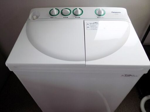 新札幌 Panasonic NA-W40G2 パナソニック 二槽式洗濯機 4.0kg NA-W40G2 2018年製 No.2834