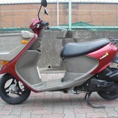CA43A レッツ4 バスケット ワインレッド タイヤ前後/バッ...