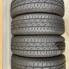 【取引中】　軽自動車用　13インチ夏タイヤアルミセット　ブリヂストンタイヤ　　　ワゴンR   ムーヴ　ライフ　N BOX デイズ　　　　の画像